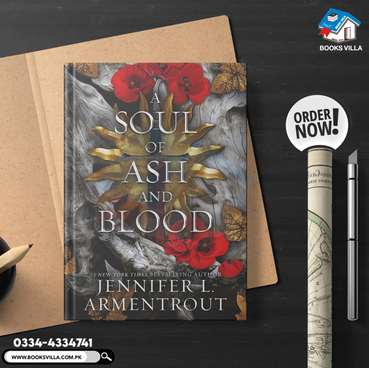 A Soul of Ash and Blood (Blood and Ash, #5) by Jennifer L. Armentrout