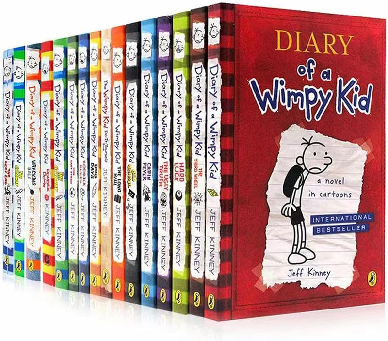 Diary of a Wimpy Kid 1 - 18 Book Series Set