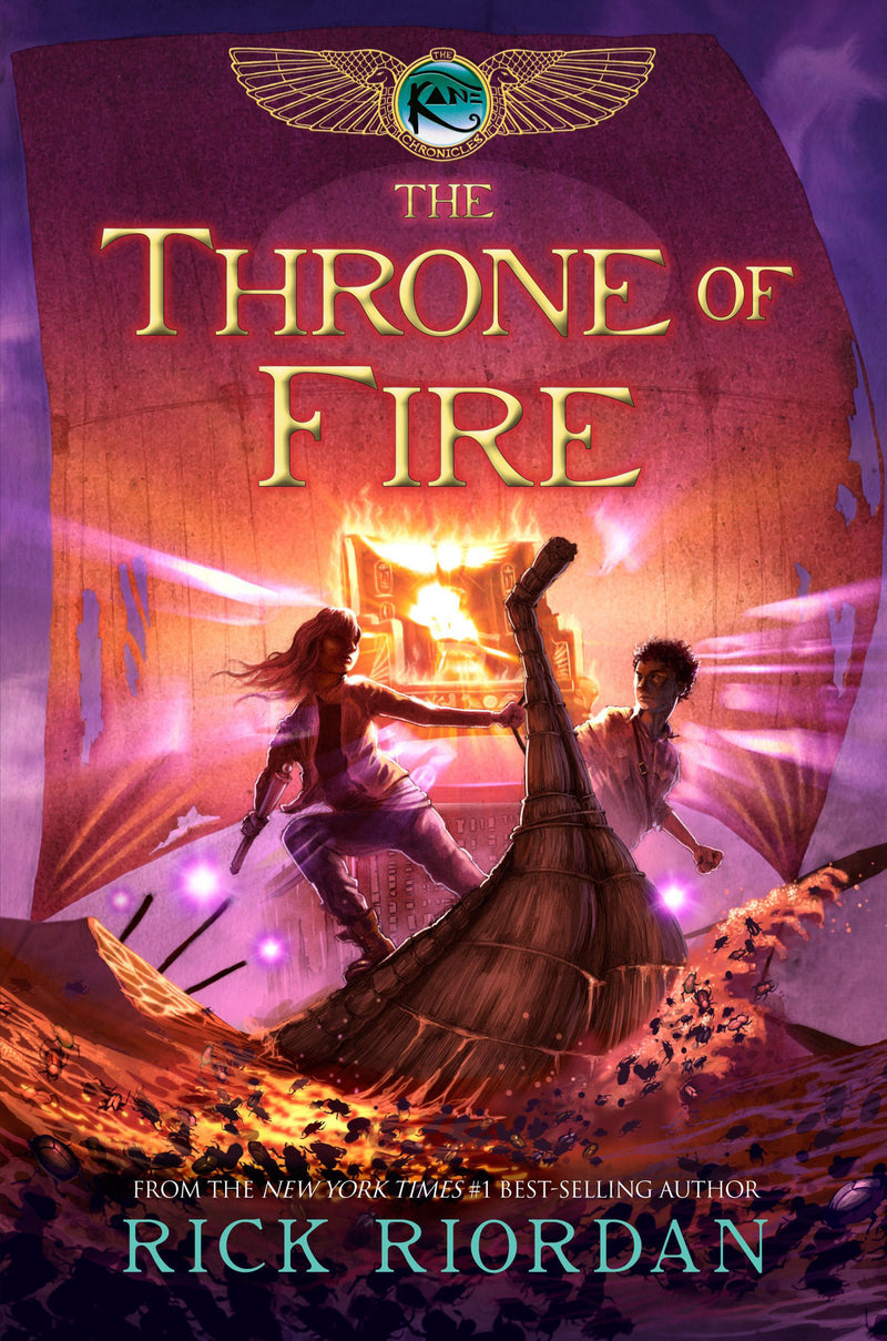 The Throne of Fire : The Kane Chronicles Series