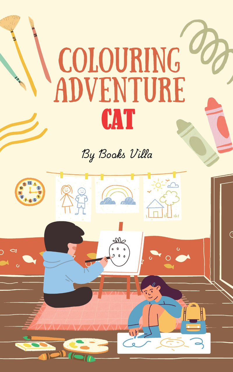 COLOURING ADVENTURE - CAT