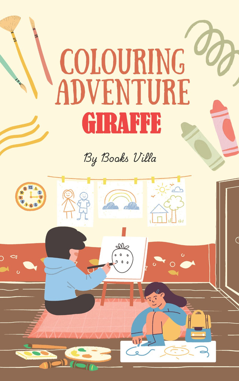 COLOURING ADVENTURE - GIRAFFE