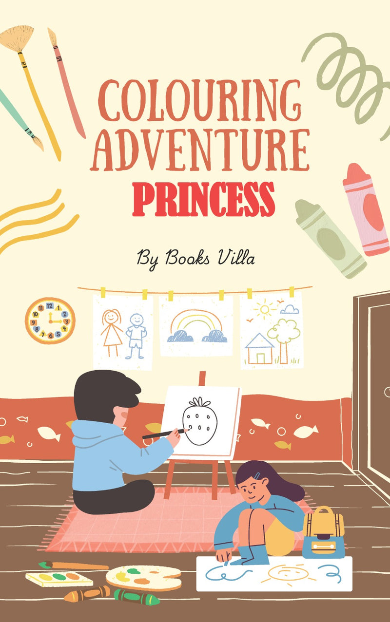 COLOURING ADVENTURE - PRINCESS