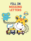 Fill in Missing Letters - Colored Edition