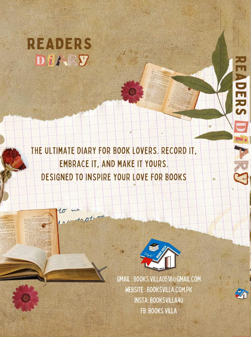 Reader's Diary - 310 Pages | Booksvilla Publication