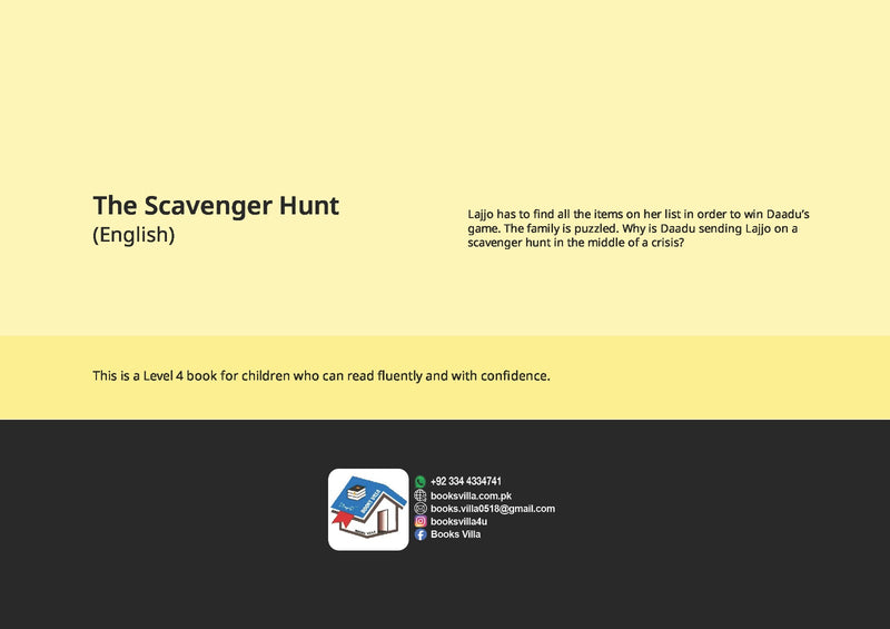 The Scavenger Hunt | BOOKSVILLA PUBLICATION