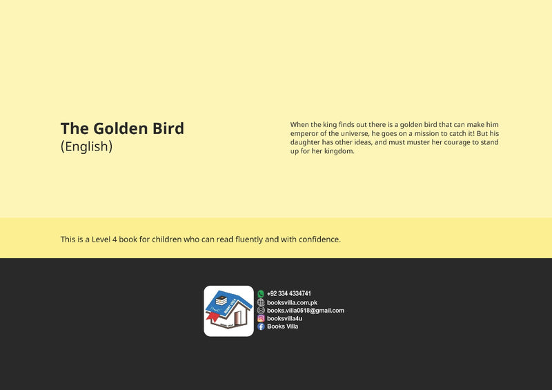 The Golden Bird | BOOKSVILLA PUBLICATIONS