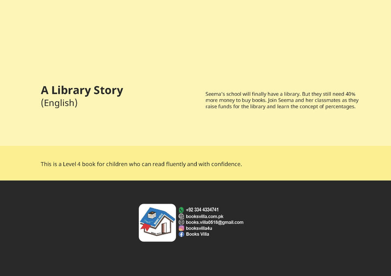 A Library Story | BOOKSVILLA PUBLICATION