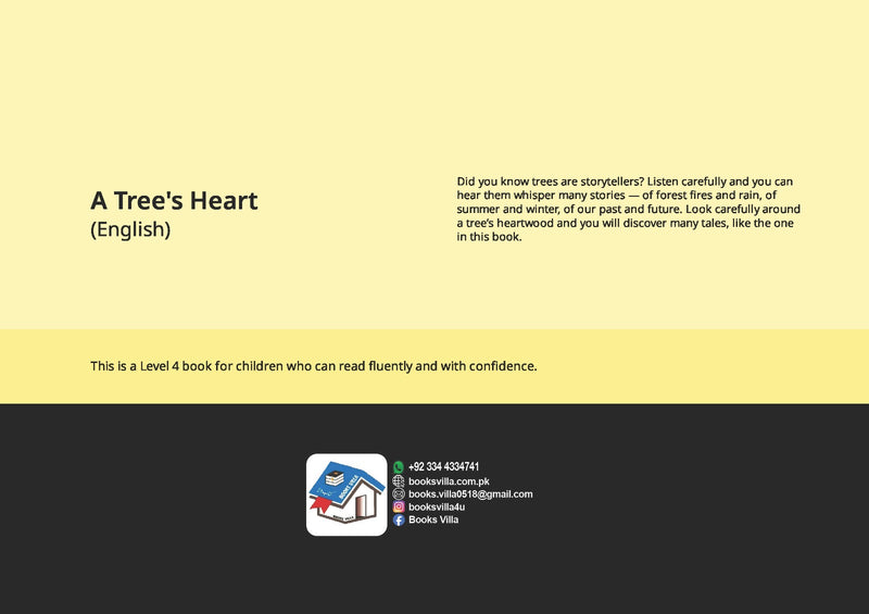 A Tree's Heart | BOOKSVILLA PUBLICATION