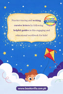 Cursive Alphabet Trace and Write - Colored Edition