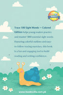 Trace 100 Sight Words - Colored Edition