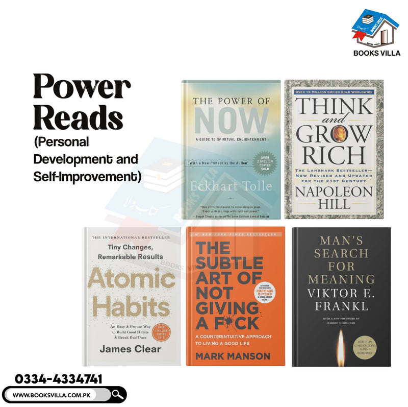 POWER READS (BUNDLE OF 5) Personal Development and Self-Improvement