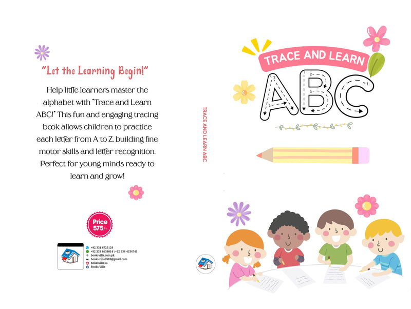 Trace and Learn: ABC | Books villa Publication