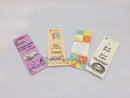 BUY 6 BOOKMARKS GET 2 FREE (RANDOM)